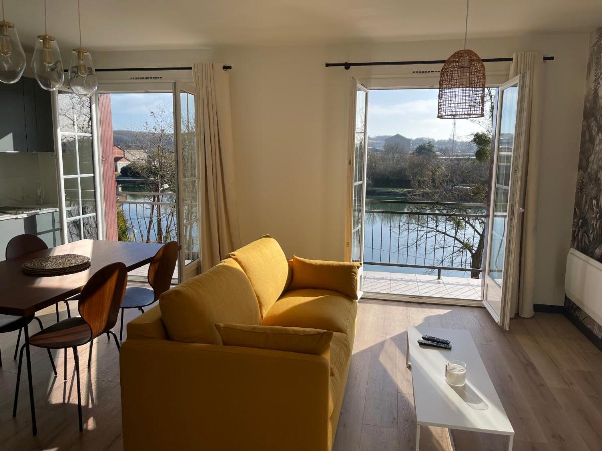 Ambiance Seine, Appartement Lumineux En Bordure De Seine - Chouette Thomery Ngoại thất bức ảnh