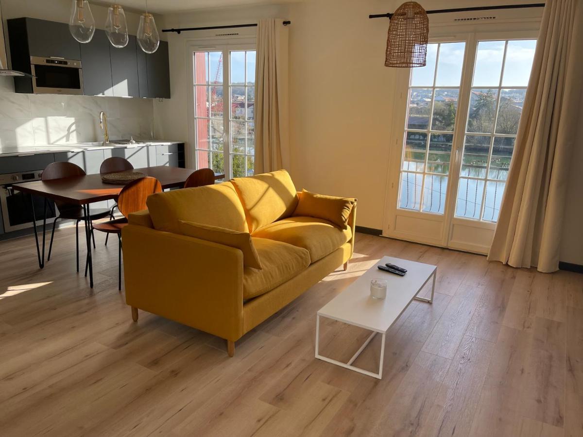 Ambiance Seine, Appartement Lumineux En Bordure De Seine - Chouette Thomery Ngoại thất bức ảnh