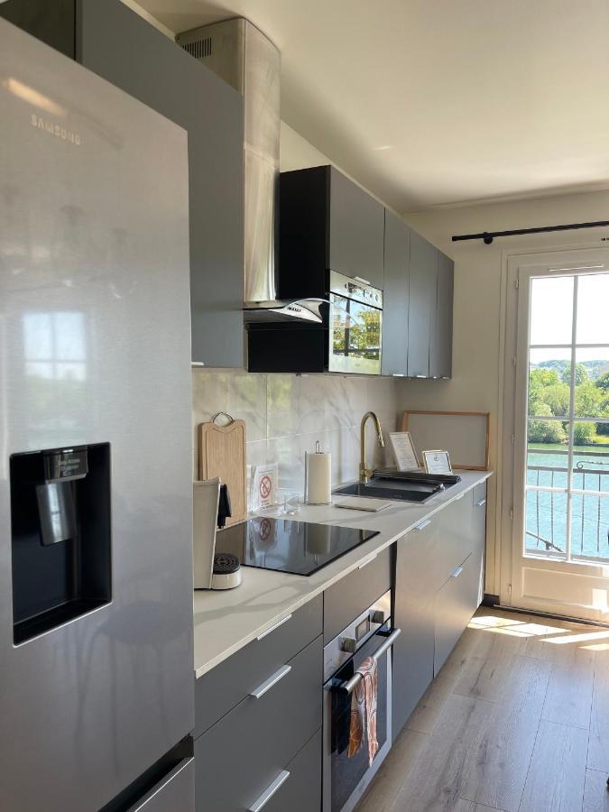 Ambiance Seine, Appartement Lumineux En Bordure De Seine - Chouette Thomery Ngoại thất bức ảnh