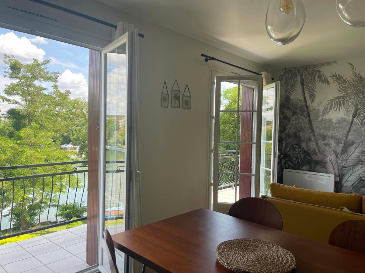 Ambiance Seine, Appartement Lumineux En Bordure De Seine - Chouette Thomery Ngoại thất bức ảnh